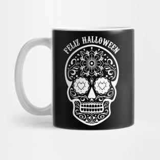 Feliz Halloween - sugar skull Mug